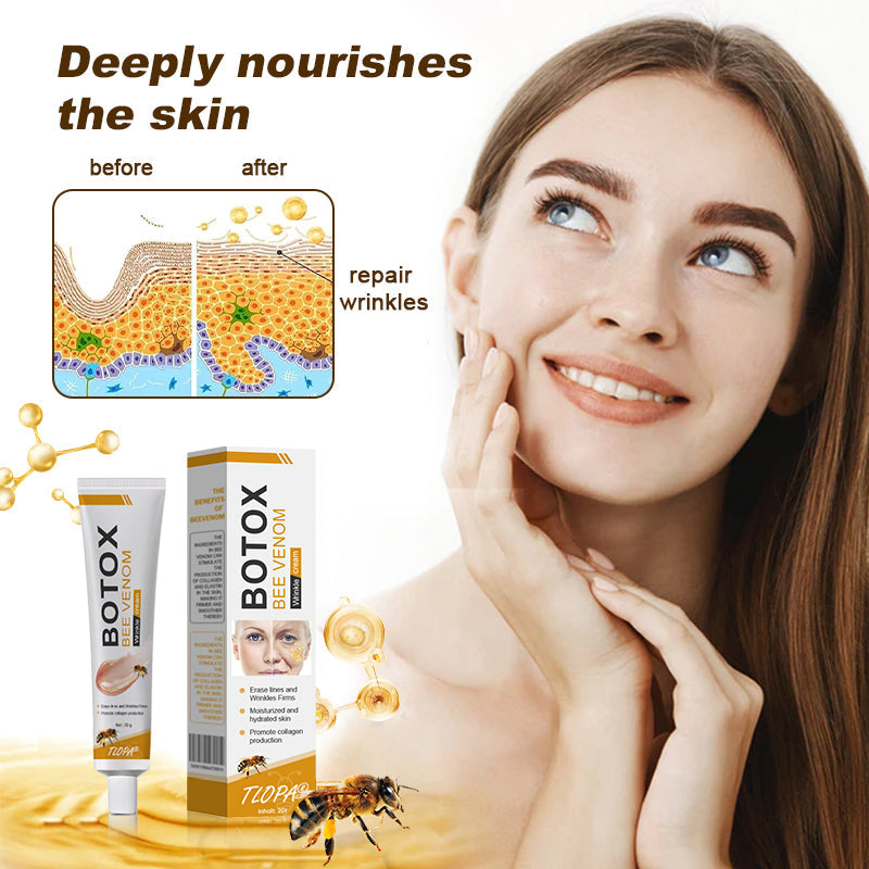 (Made and Shipped from USA) 🧑‍⚕️TLOPA® Botox Bee Venom Wrinkle Removal Cream- LAST DAY 70% OFF🧑‍⚕️