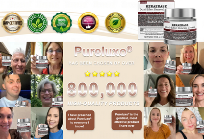 Pureluxo®Black Rice Skin Repair Essence Cream — FDA-Certified Skin Growth & Damage Treatment (For warts, seborrheic keratosis, skin tags, keratin buildup, hyperpigmentation, age spots, hyperplasia, etc.)