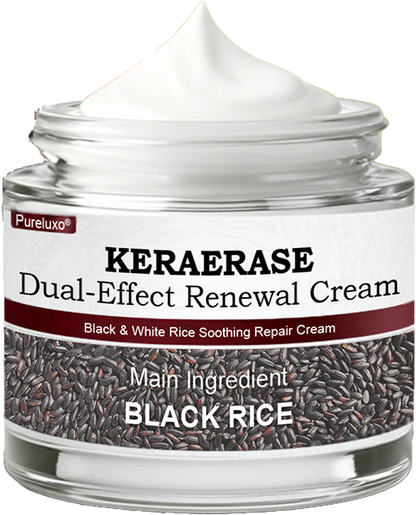 Pureluxo®Black Rice Skin Repair Essence Cream — FDA-Certified Skin Growth & Damage Treatment (For warts, seborrheic keratosis, skin tags, keratin buildup, hyperpigmentation, age spots, hyperplasia, etc.)