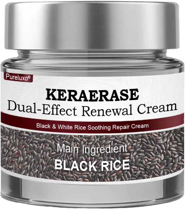 Pureluxo®Black Rice Skin Repair Essence Cream — FDA-Certified Skin Growth & Damage Treatment (For warts, seborrheic keratosis, skin tags, keratin buildup, hyperpigmentation, age spots, hyperplasia, etc.)